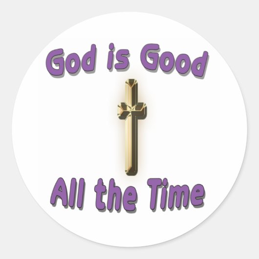 God is een goede sticker (Voorkant)