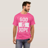 God is een helling t-shirt (Voorkant volledig)