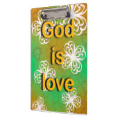 God is een liefdesboek klembord (Links)