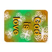 God is een liefdesboek magneet (Horizontaal)