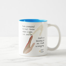 God is een zegen. Ik loop in Integriteit Mokken