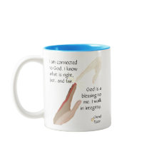 God is een zegen. Ik loop in Integriteit Mokken