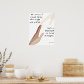 God is een zegen. Ik loop in Integrity Posters (Keuken)