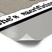 God is een zwarte vrouw poster (Hoek)