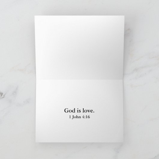 God is… feestdagen kaart (Binnen)