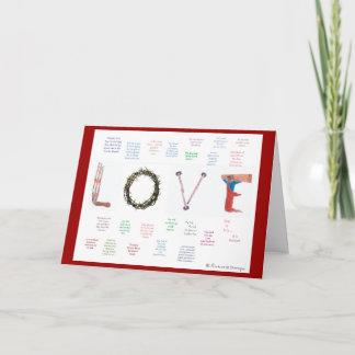 God is… feestdagen kaart