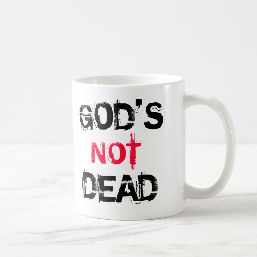 God is geen dode Mok (Rechts)