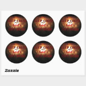 God is geen dode Sticker (Vel)