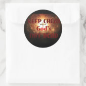 God is geen dode Sticker (Tas)