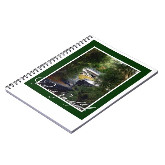 God is gelogen notitieboek (Linkerzijde)