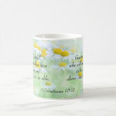 God is gelovig. - 1 Corinthians 10:13 Koffiemok (Center)