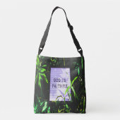 God is gelovig Christelijk Inspirerend Crossbody Tas (Achterkant)