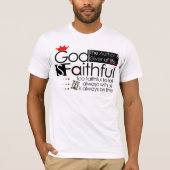 God is gelovig (man/Vrouw) shirt (Voorkant)