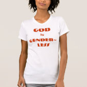 GOD, is, GENDER~MINDER T-shirt (Voorkant)