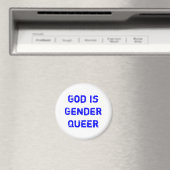 God is Gender Queer Magneet (Insitu (Vaatwasser))