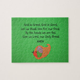 God is geweldig, God is goed... Legpuzzel