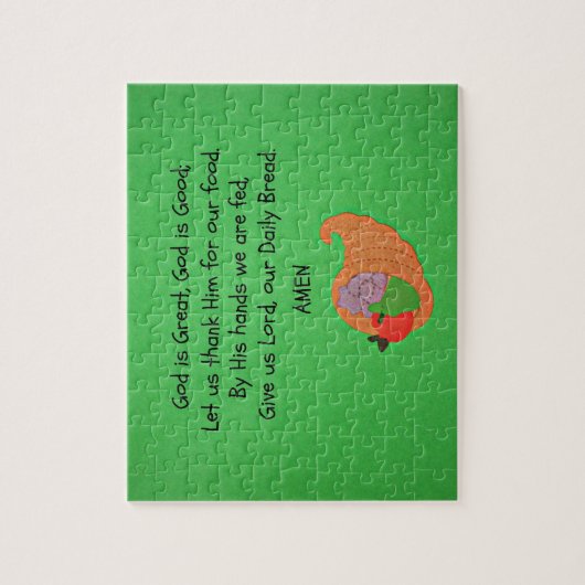 God is geweldig, God is goed... Legpuzzel (Verticaal)