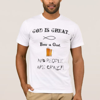 God is geweldig t-shirt