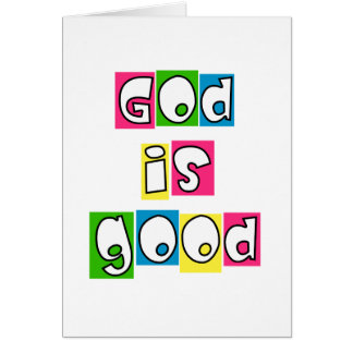 God is goed