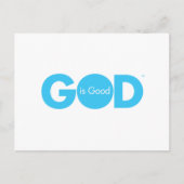 God is goed briefkaart (Voorkant)