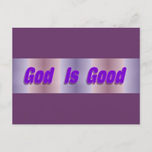 God is goed briefkaart