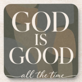 GOD IS GOED | Christelijk Bier Onderzetter