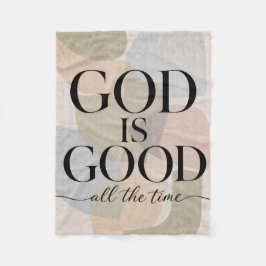 GOD IS GOED | Christelijk Fleece Deken