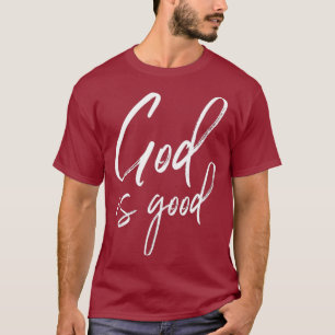 God is goed Christelijk Jezus is in controle gave T-shirt
