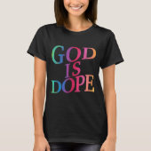 God is goed Christelijk Jezus Zoon Zuster Broeder  T-shirt (Voorkant)
