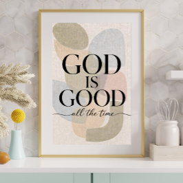 GOD IS GOED | Christelijk Poster