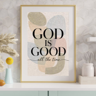 GOD IS GOED Christelijk Poster