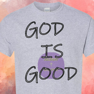 God is goed, Christelijk T-shirt