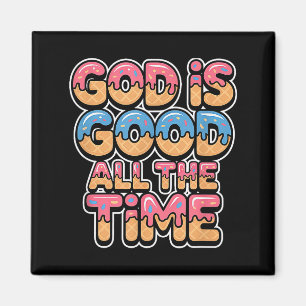 God Is Goed De Helaas Tijd Christelijk Ijs Drip Magneet
