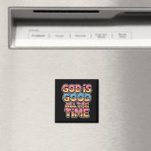 God Is Goed De Hele Tijd Christelijk Ijs Drip Magneet (Insitu (Vaatwasser))