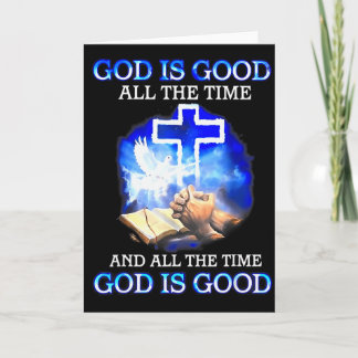 God Is Goed De Hele Tijd Grappig Christelijk Kaart