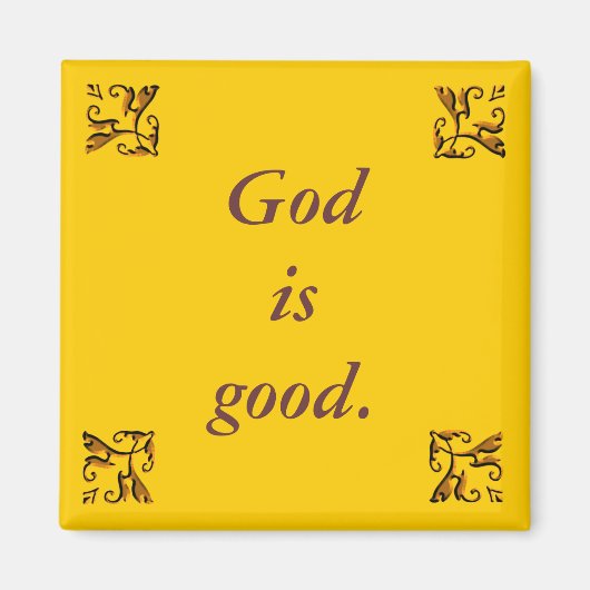 God is goed - Magneet (Voorkant)