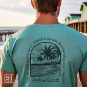 God is goed Psalm 34 NOTW Christelijk Inspirerend T-shirt