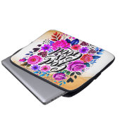 God is goed religieus citaat Elektronica Toegangst Laptop Sleeve (Voorkant onderkant)