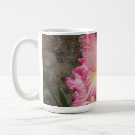 God is goed - Roze bloem Mok (Links)