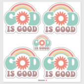 God is goed sticker (Vel)
