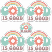 God is goed sticker (Voorkant)