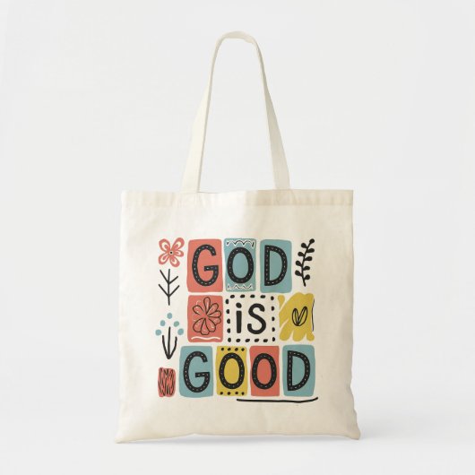 God is goed tote bag (Voorkant)