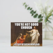 God is goed voor jou (SJNS) Briefkaart (Staand voorkant)