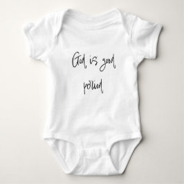God is Goede Periode Baby Jersey Romper