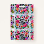 God is Goede Religieuze Christelijke Gift Badge Re (Achterkant)