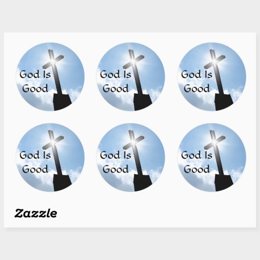 God is goede Stickers (Vel)