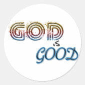 God is Goede Stickers (Voorkant)