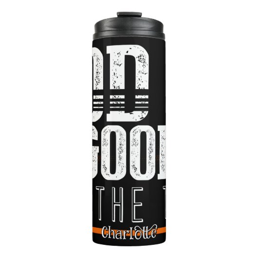 God Is Good All The Time Thermosbeker (Voorkant)