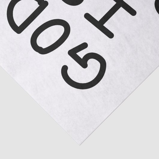 God is good all the time tissuepapier (Detail)