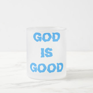 GOD IS GOOD MATGLAS KOFFIEMOK